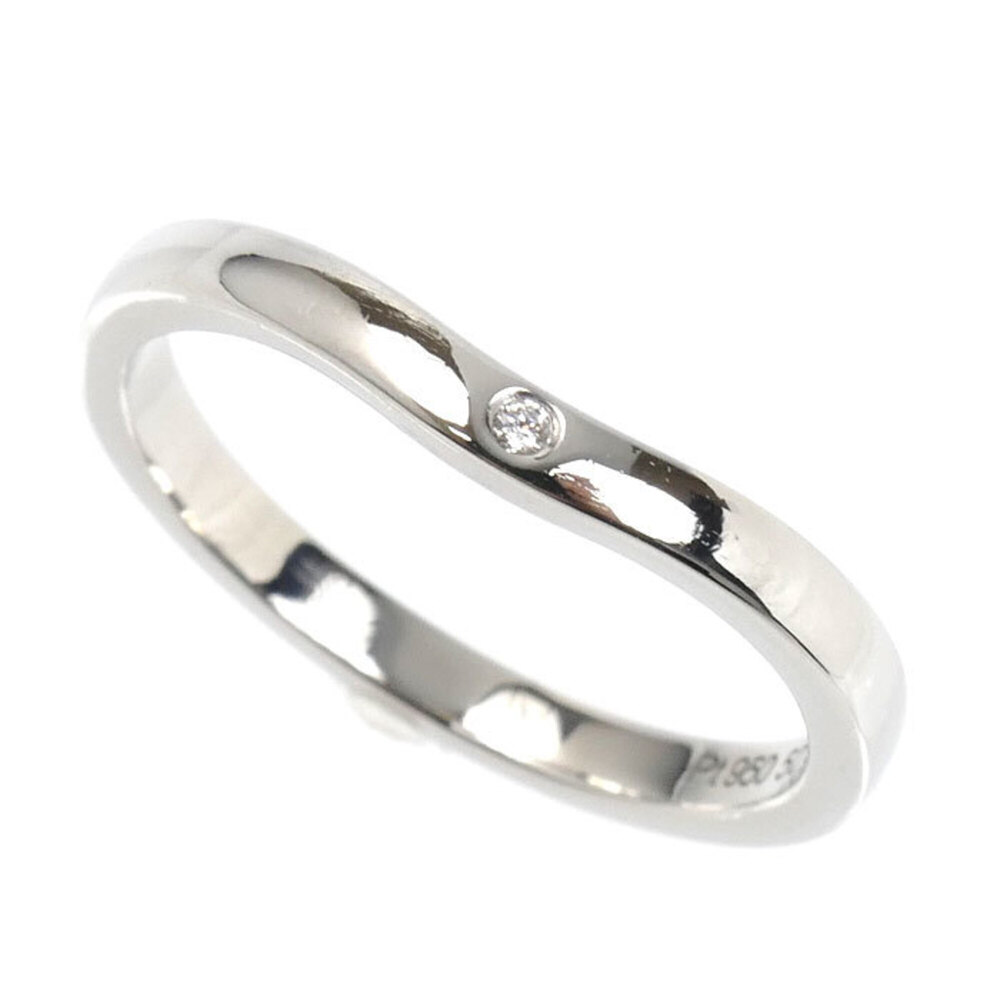 CARTIER Silver Diamond Ring